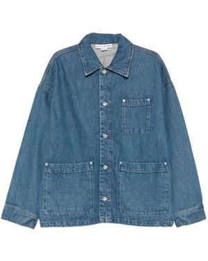 Marc Jacobs Katoenen Denim Jack - Blauw