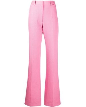 Victoria Beckham High-Waisted Tailored Trousers - Pink