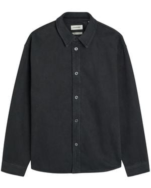 FRAME Denim Overshirt - Black