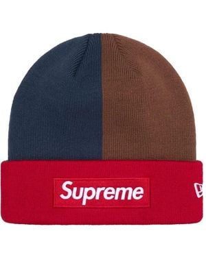 Overdyed Beanie Red Supreme Overdyed Beanie Splatter Red