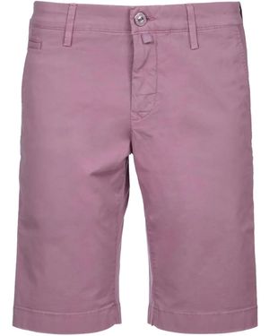 Jacob Cohen Bermudas de vestir chino - Morado