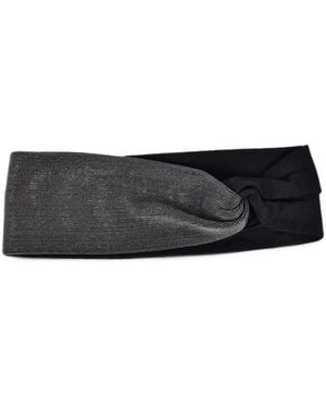 Brunello Cucinelli Twist-Detail Headband - White