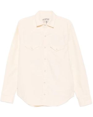 chesapeake's Button Flap Shirt - White