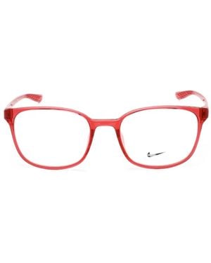 Nike Rectangle-Frame Glasses - Pink
