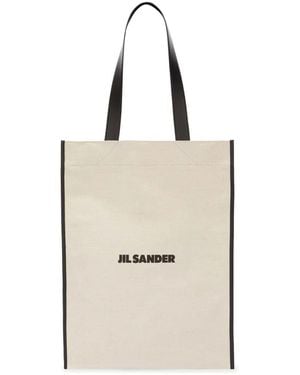 Jil Sander ショッパー トートバッグ - ナチュラル