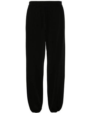 Jil Sander High-Waist Track Trousers - Black