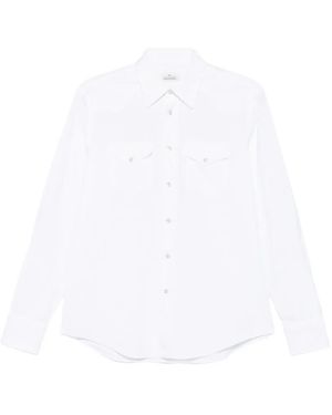 Alessandro Gherardi Long-Sleeve Pocket Shirt - White