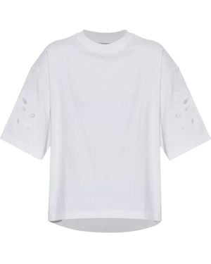 AllSaints Lola Amelie Oversized T-Shirt - White