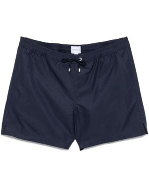 Sunspel Drawstring Swim Shorts - Blue