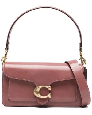 COACH 26 Tabby C-Logo Shoulder Bag - Purple