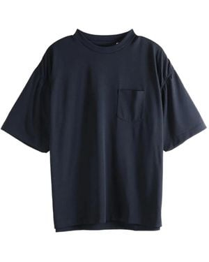 Nanamica Chest-Pocket T-Shirt - Blue