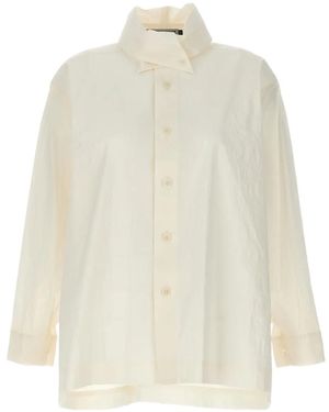 Issey Miyake 'Shaped Membrane' Shirt - White