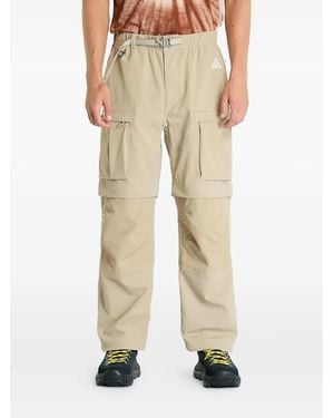Nike Smith Summit Zip-Fly Cargo Trousers - Natural