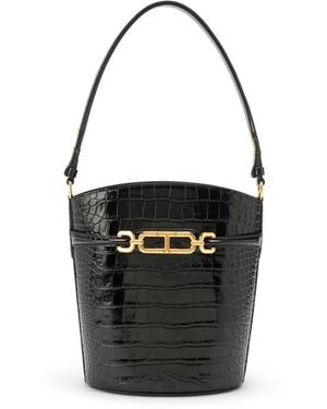 Tom Ford Borsa A Secchiello Whitney Media - Nero