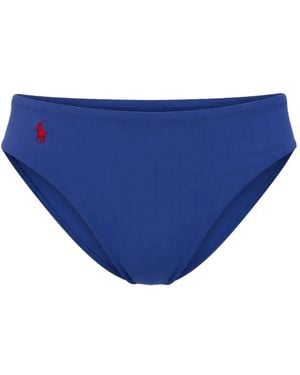 Polo Ralph Lauren Polo Pony Bikini Bottoms - Blue