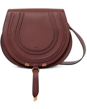 Chloé Marcie Saddle Bag - Red