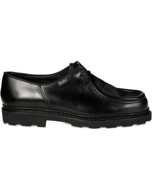 Paraboot Michael Leather Derby Shoes - Black