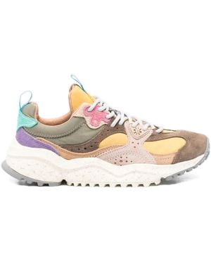 Flower Mountain Wave Sneakers - Pink