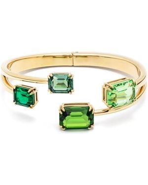 Swarovski Brazalete Millenia Con Gemas - Verde