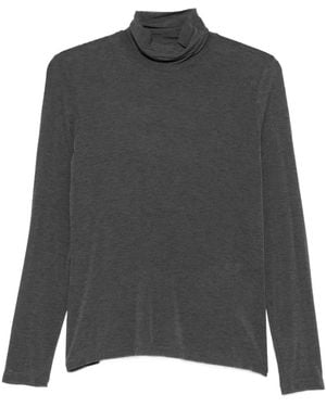 Marella ハイネック ロングスリーブトップ - グレー