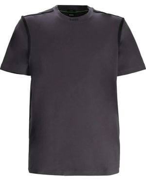 BOSS テープディテール Tシャツ - ブラック
