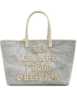 READYMADE X Cali Thornhill Dewitt Medium Dorothy Tote Bag - White