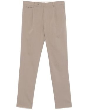 Tagliatore Tapered Chinos - Natural
