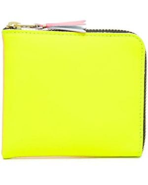 Comme des Garçons Wallet Huge Logo - Yellow