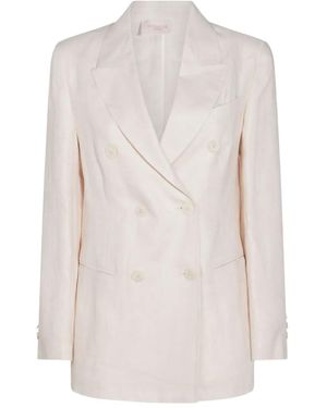 Montedoro Linen Blazer - White