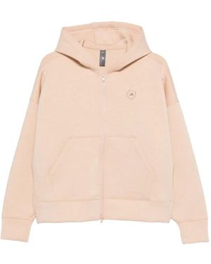 adidas By Stella McCartney Hooded Zip Jacket - Natural