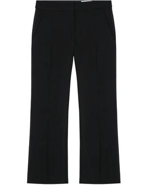 McQueen Tailored Wool Pants - Black