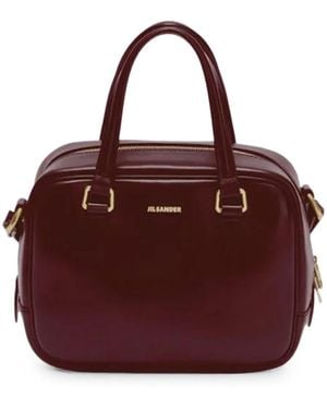 Jil Sander Vision Small Shoulder Bag - Purple