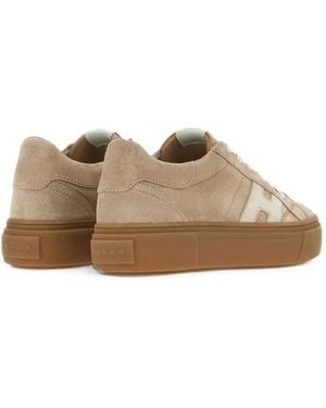 Hogan Crosswind Sneakers - Natural