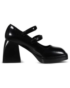 NODALETO Bulla Babies Schnürschuhe Mit Klettverschluss - Schwarz