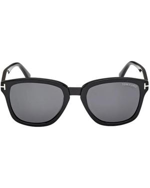 Tom Ford Graydon Square-Frame Sunglasses - Black