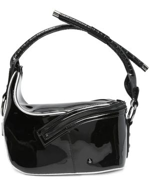 OTTOLINGER Zip Shoulder Bag - Black