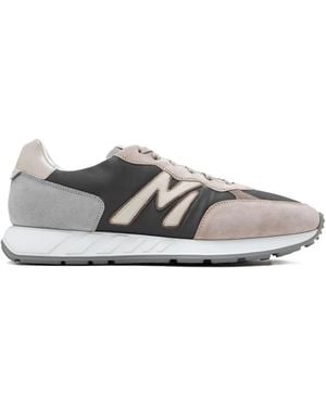 Magnanni Yoki Sneakers mit Wildledereinsätzen - Weiß