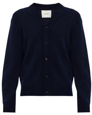 Lisa Yang Fenris V-Neck Cardigan - Blue
