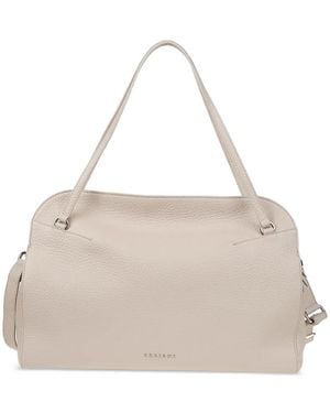 Orciani Large Lido Shoulder Bag - Natural