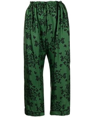 Macgraw Pantalones Vagabond Anchos - Verde
