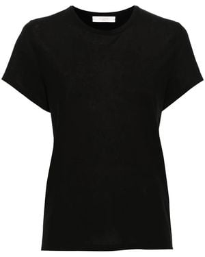 Zanone Crew-Neck Cotton T-Shirt - Black