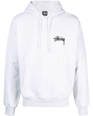 Pull stussy gris hot sale