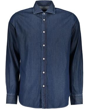 Moorer Denim Shirt - Blue