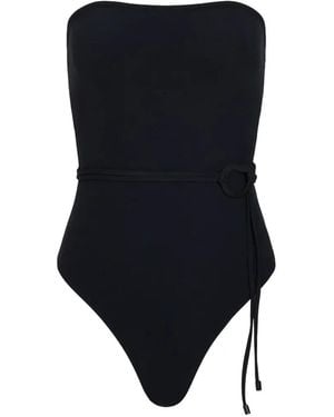 Tropic of C Orb Strapless Swimsuit - Blue