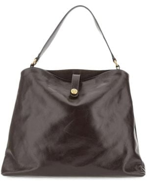 Gianni Chiarini Large Fiona Leather Tote Bag - Brown