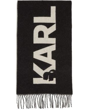 Karl Lagerfeld K/essential スカーフ - ブラック