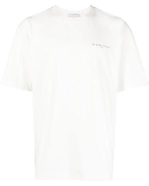 ih nom uh nit Camiseta Pearl Roses con logo estampado - Blanco