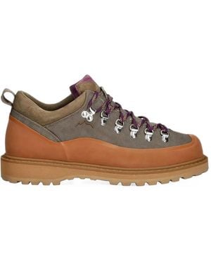 Diemme Roccia Basso Sport Panelled Hiking Boots - Brown