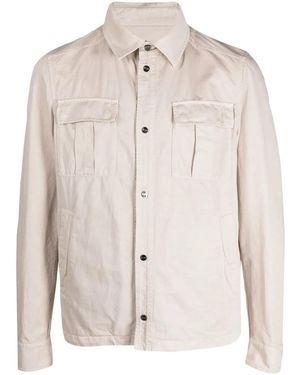 Herno Chest-Pockets Shirt - Natural