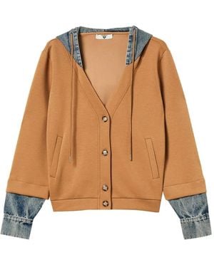 Twinset スウェットパーカー - ブラウン
